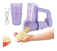 Hachoir de cuisine électrique | Hachoir à fromage polyvalent | Machine de cuisine efficace pour trancheuse de pommes de terre - Pour concombre, carotte, oignon, ail salade cuisine