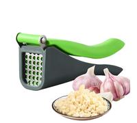 Hachoir de cuisine manuel - Presse-ail en acier inoxydable - Président de l'ail - Téléphone portable pour ne pas nettoyer la cuisson de l'ail