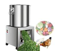Hachoir de traitement des aliments for volaille, hachoir à légumes électrique commercial, 1800 W haute puissance, 3500 tr/min en acier inoxydable, petit broyeur d'élevage domestique