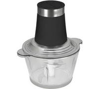 Hachoir Électrique 300W 3 litres 2 Vitesses avec Bol en Verre Avizar Noir transparent Noir transparent