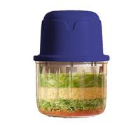 Hachoir électrique à l'ail, hachoir à oignons électrique | Hachoir à viande portable | Petit robot de cuisine sans fil de 350 ml, mixeur de hachage de légumes rechargeable pour aliments pour bébés de