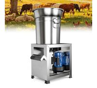 Hachoir électrique à Légumes Professionnel,robot Culinaire Multifonction En Acier Inoxydable Pour Légumes Volaille,granulométrie Réglable,idéal Pour Poulet,bœuf Et Agneau,usage Agricole Et Dome 3600W