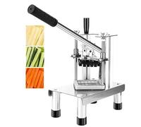 Hachoir électrique et trancheuse à légumes, coupe-frites, trancheuse de pommes de terre avec 3 lames en acier inoxydable pour la maison et la cuisine