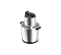 Hachoir Electrique Inox Bol 10 pour Viande Puissant et Rapide Noir / Argent