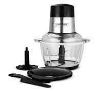 Hachoir électrique inox - KITCHENCOOK - MIXPOD2000 - 4 lames inox - Bol gradué 2l - 2 vitesses