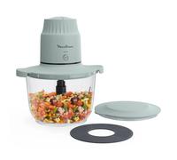 Moulinex Hachoir Choppeo DJ603110 3-en-1 500 W 1 L Bol en verre Gris et transparent