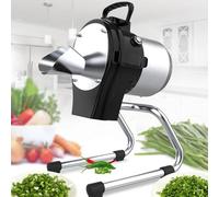 Hachoir électrique pour légumes, 6000 tr/min, haute vitesse, épaisseur réglable pour ail, gingembre, chili