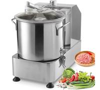 Hachoir électrique pour légumes et viande, vitesse réglable, râpe en acier inoxydable, utilisation commerciale