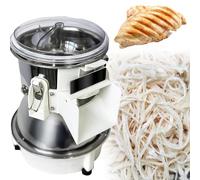 Hachoir électrique pour poitrine de poulet, moteur à couple élevé, grande capacité, couvercle transparent, idéal pour la maison et le restaurant