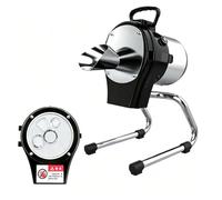 Hachoir Électrique Professionnel 150 W Pour Oignons Nouveaux, Légumes Et Ciboules. Lame En Acier Inoxydable 304 Pour Ail, Gingembre, Piment Et Pommes De Terre. Épaisseur De Coupe : 1 À 5 Mm.
