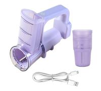 Hachoir Électrique | Râpe À Fromage Automatique Rechargeable | Trancheuse De Légumes Électrique Et Râpe À Fromage | Pour Hacher Trancher Carotte Pomme De Terre Oignon