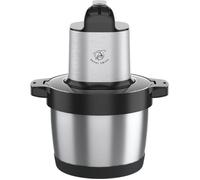 Hachoir Electrique - ROYAL SWISS - 1200W - Bol Inox 6L - Double Lame - Protection Surchauffe