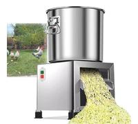 Hachoir for aliments for volailles, coupe-légumes électrique, robot culinaire professionnel, large ouverture for une alimentation animale efficace, haute efficacité et gain de main-d'œuvre