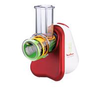 Moulinex DJ7535 Râpe électrique et spiraliseur Plastique Rouge