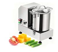 Hachoir Grande Capacité & Robot Multifonction, Puissance 1800W, Acier Inoxydable Alimentaire, Lames Résistantes à la Corrosion, Traite Rapidement Légumes, Fruits, Grains(6L)