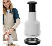 Hachoir manuel à ail | Outil multifonction pour moudre les aliments avec design compact pour piment, cuisine, gingembre, oignon et fruits secs