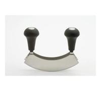 HACHOIR MANUEL DEMI LUNE BERCEUSE 2 LAMES USTENSILES DE CUISINE - WEIS