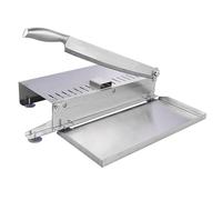 Hachoir manuel et coupe-os en acier inoxydable robuste pour poulet, poisson, bœuf et légumes | Coupe-viande congelée pour la maison et les cuisines commerciales
