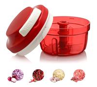 hachoir manuel, légumes manuel avec cordon de serrage, Coupe-oignons multifonction pour légumes, viande, ustensile de cuisine pour couper et hacher rapidement,