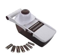 Hachoir manuel multifonction portable pour couper, hachoir alimentaire avec récipient, pour hacher, hacher, cuisiner dans la cuisine, à l'intérieur dans l'appartement, la maison