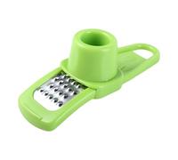 Hachoir manuel multifonction pour la cuisine, petit hachoir à ail et gingembre (vert)