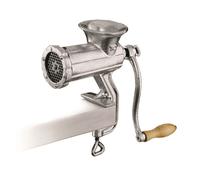 Baumalu - Hachoir manuel n°8 en fonte avec accessoire pâtisserie - Argent