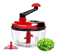 Hachoir manuel - Processeur de légumes à manivelle avec poignée pliante, coupe-fruits multifonctionnel pour la viande | Mélangeur non électrique portatif de cuisine, ABS sûr 18cm de lave-vaisselle