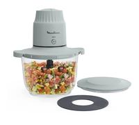 Hachoir - Moulinex - Choppeo 3En1 - 500W - Bol en Verre - 4 Lames