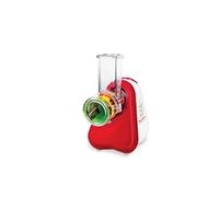Moulinex Fresh Express + Râpe électrique et spiraliseur Rouge, Blanc