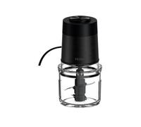 Haier I-Master Series 5 Mini-Hachoir, Puissant 550W, 2 Vitesses, Hachoir de Légumes, Base Antidérapante, Bol en Verre de 0,5L [Noir]