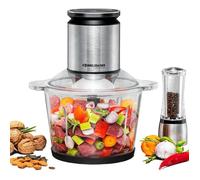 Rommelsbacher MZ 800 hachoir électrique 2,7 L 800 W Noir, Acier inoxydable