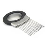 Hachoir Porte-oignons en Acier Inoxydable, Tranches Uniformes Cuisine