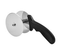 Hachoir pour aliments : coupe-pizza portable en acier résistant, poignée pour utilisation avec la main droite et gauche, nettoyage facile, lame hachoir pour salade, préparation