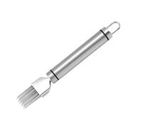 Hachoir pour oignons verts hachés - Coupe-ciboulette - Outil de couverts pour couper les oignons verts - Hachoir manuel en acier inoxydable pour accessoires de cuisine - Bouton d'hôtel