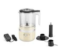 Hachoir sans fil Kitchenaid 5KFCB519EAC Crème Crème G