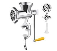 Hachoirs à viande pour usage domestique | Machine à saucisses robuste - Hachoir manuel antidérapant avec de out