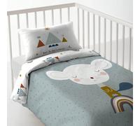HACIENDO EL INDIO - Housse de Couette Imprimée pour Berceau - ✅ Livraison 2-5 jours ✅ - 100% Coton - Ultra Doux - 100x120/115x145 cm - Fabriqué en Espagne Haciendo el Indio crée des peintures, des pou