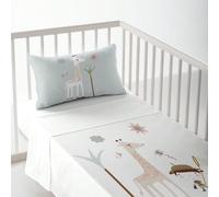 HACIENDO EL INDIO - Parure de Draps Imprimée pour Berceau - ✅ Livraison 2-5 jours ✅ - 100% Coton - Ultra Doux - 100x130/120x180 cm - Fabriqué en Espagne Haciendo el Indio crée des peintures, des poupé