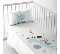 HACIENDO EL INDIO - Parure de Draps Imprimée pour Berceau - ✅ Livraison 2-5 jours ✅ - 100% Coton - Ultra Doux - 100x130/120x180 cm - Fabriqué en Espagne Haciendo el Indio crée des peintures, des poupé