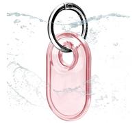 Hacintre Protection Smart tag 2, Coque Galaxy Smart tag 2 Samsung, Anti-Perte étui Smart tag 2 Tracker Samsung pour Portefeuille Bagages Sac à Dos Animal de Compagnie (Rose)