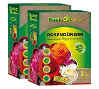 Hack-Bio Engrais pour rosiers 4 kg Engrais pour fleurs Engrais de jardin Engrais pour balcons