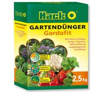 HACK engrais de jardin universel Gardafit 2,5 kg engrais pour fleurs, engrais pour légumes, engrais pour fruits