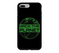 Hack The Planet T-Shirt pour Pirates informatiques Vert Coque pour iPhone 7 Plus/8 Plus