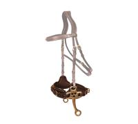 Hackamore pour cheval Dy'on Collection Marron Cob