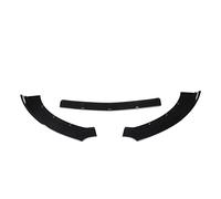 HACKBEPW Diffuseurs De Pare-Chocs Avant De Voiture Becquet Avant Canard Lip Splitter Corps Pelles Accessoires Style Voiture pour Ford pour Mustang 2015-2017(Bright Black)