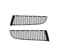 HACKBEPW Voiture Avant Pare Chocs Antibrouillard Calandre Phare Cache Phare Nid D'abeille Grille 51117903673 51117903674 Pour BMW F01 F02 M Sport 2009-2015 Voiture Antibrouillard Cadre Cache(1 paire)