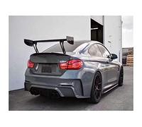 HACKBEPW Voiture GTS Style Fiber De Carbone Coffre Arrière Spoiler Diffuseur Séparateur Arrière Hayon Queue Aile Corps Kit pour BMW F82 F80 F87 M2 M3 M4 M5 M6