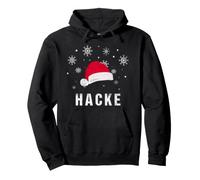 Hacke Dicht Tenue de Noël Flocons de Neige Xmas Cool Christmas Sweat à Capuche