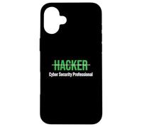 Hacker Cyber Security Professionals Hacker Ethical Hacker Mens Coque pour iPhone 16 Plus
