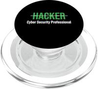 Hacker Cyber Security Professionals Hacker Ethical Hacker Mens PopSockets PopGrip pour MagSafe